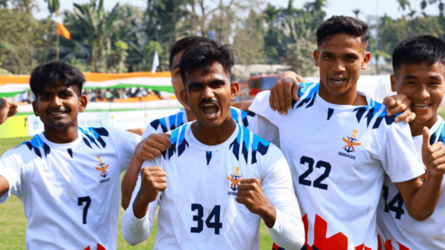 Services porazili Keralu v predĺžení a vyhrali Santosh Trophy 2025-26
