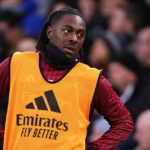 Tepelná mapa každého dotyku, ktorý Eberechi Eze mal pre Crystal Palace v minulej sezóne Premier League