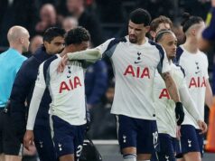 Sezóna hviezdy Tottenhamu sa skončila, pretože klub potvrdil, že si roztrhol ACL a potrebuje operáciu kolena Hviezda Tottenhamu Wilson Odobert (vľavo) bol nútený odstúpiť počas zápasu s Newcastlom