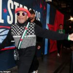 Spike Lee deklaroval svoju podporu Palestíne odvážnym oblečením na Zápase hviezd NBA