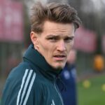 Erling Haaland a Martin Odegaard