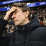 FRANKFURT NAD MOHANOM, NEMECKO – 28. JANUÁRA: Thomas Frank, manažér Tottenhamu Hotspur, reaguje pred fázou MD8 zápasu Ligy majstrov UEFA 2025/26 medzi Eintrachtom Frankfurt a Tottenhamom Hotspur na Frankfurt Stadion 28. januára 2026 vo Frankfurte nad Mohanom v Nemecku. (Foto: Alex Grimm/Getty Images)