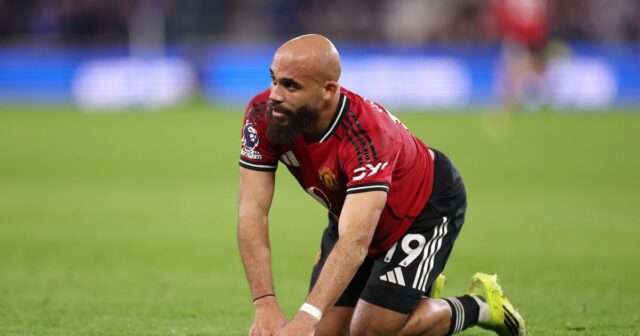 Bryan Mbeumo sa pri výhre Manchestru United na ihrisku Evertonu pohol