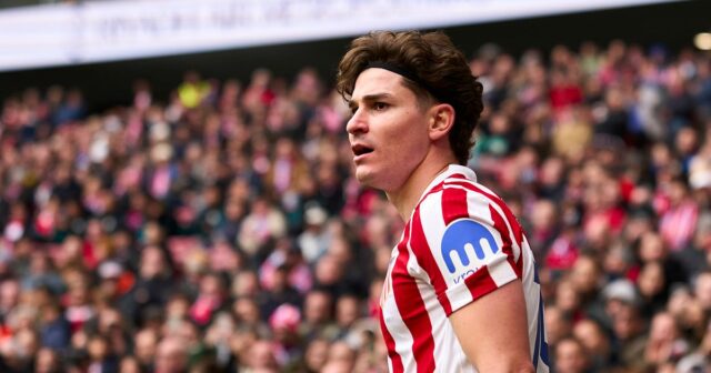 Julian Alvarez z Atlética Madrid