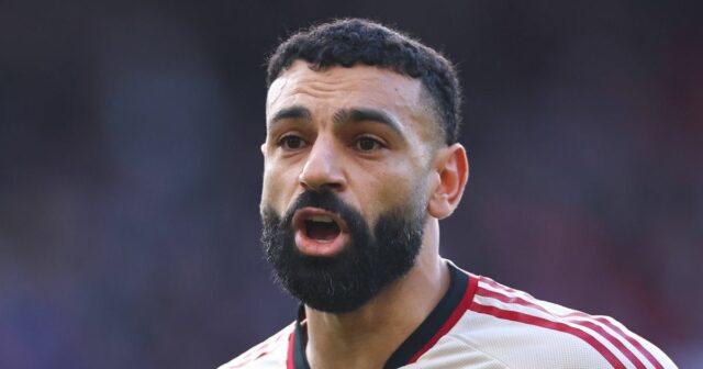 NOTTINGHAM, ANGLICKO – 21. FEBRUÁRA: Mohamed Salah z Liverpoolu počas zápasu Premier League medzi Nottingham Forest a Liverpool na City Ground 21. februára 2026 v Nottinghame v Spojenom kráľovstve. (Foto: Robbie Jay Barratt - AMA/Getty Images)