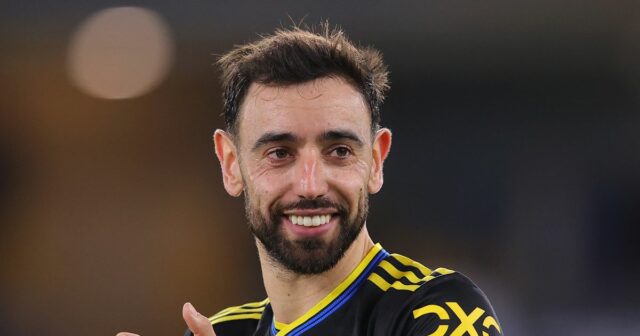 Bruno Fernandes z Manchestru United
