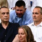 Let s Petrom V'landysom (vľavo) a Andrewom Abdom (vpravo) do Las Vegas bol nútený vrátiť sa na letisko v Sydney.