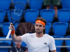 Stefanos Tsitsipas posiela verejný odkaz Andrey Rublevovi po tom, čo s ním prehral na Qatar Open Foto od Tnani Badreddine/DeFodi Images/DeFodi cez Getty Images