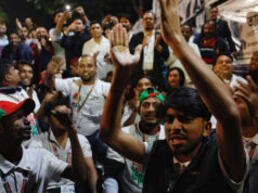 Stúpenci BNP oslavujú víťazstvo strany vo voľbách v Bangladéši | Bangladéšske voľby 2026 Stúpenci BNP oslavujú víťazstvo strany vo voľbách v Bangladéši | Bangladéšske voľby 2026