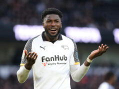 Súpiska USMNT World Cup: Kto je na vzostupe a kto stráca pôdu pod nohami pred marcovým kempom MONACO, MONACO – 28. JANUÁRA: Folarin Balogun z AS Monaco reaguje počas fázy MD8 zápasu Ligy majstrov UEFA 2025/26 medzi AS Monaco a Juventusom na Stade Louis II 28. januára 2026 v Monaku v Monaku. (Foto: Alberto Gandolfo/BSR Agency/Getty Images)