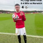 Kai Rooney pokračoval vo svojom pôsobivom vzostupe v Man United štyrmi gólmi proti Norwichu U16s