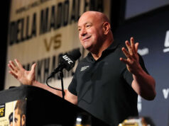 Ťažká váha UFC sa zmenila na bohapustú priepasť LAS VEGAS, NEVADA – 7. FEBRUÁRA: (LR) Rizvan Kuniev z Ruska ovláda telo Jailtona Almeidu z Brazílie v zápase ťažkej váhy počas podujatia UFC Fight Night na Meta APEX 7. februára 2026 v Las Vegas v Nevade. (Foto Chris Unger/Zuffa LLC)