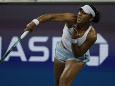 Tenistka Destanee Aiava končí so športom vo veku 25 rokov 24. augusta 2025; Flushing, NY, USA; Austrálčanka Destanee Aiavaová v akcii proti Talianke Jasmine Paoliniovej v 1. kole ženskej dvojhry na US Open na štadióne Louisa Armstronga v Národnom tenisovom centre Billie Jean Kingovej. Povinný kredit: Mike Frey-Imagn Images© Mike Frey-Imagn Images.