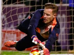 Ter Stegen, brankár Barcelony na hosťovaní do Girony, si v druhom zápase poranil stehno Ter Stegen, brankár Barcelony na hosťovaní do Girony, si v druhom zápase poranil stehno
