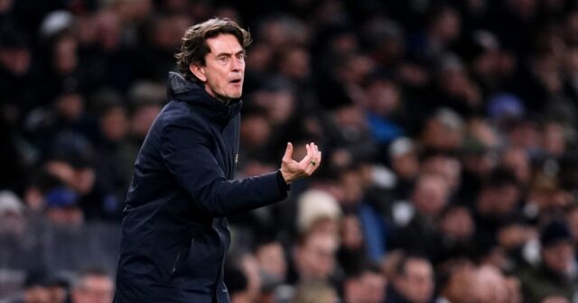 Tréner Tottenhamu Hotspur Thomas Frank