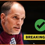 Thomas Tuchel na tréningu v Anglicku