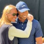 Tiger Woods a Vanessa Trump sa dostali blízko a pohodlne na Genesis Invitational