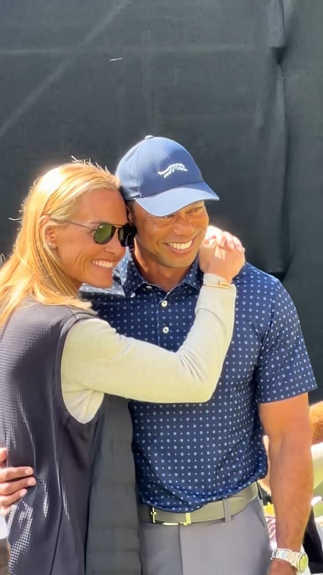 Tiger Woods na PDA s Vanessou Trumpovou na vzácnom verejnom Tiger Woods a Vanessa Trump sa dostali blízko a pohodlne na Genesis Invitational