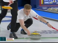 Tím GB bol zatiahnutý do škandálu s podvádzaním na zimných olympijských hrách po tom, čo ho „zachytili v televízii“ po kanadskej dvojnásobnej dráme Bobby Lammie z tímu GB bol odsúdený za to, že sa dotkol kameňa po bravčovej šnúre, najnovšom incidente v kontroverzii „double touch“ curlingu.