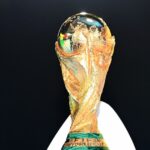 Celkový pohľad na trofej z majstrovstiev sveta