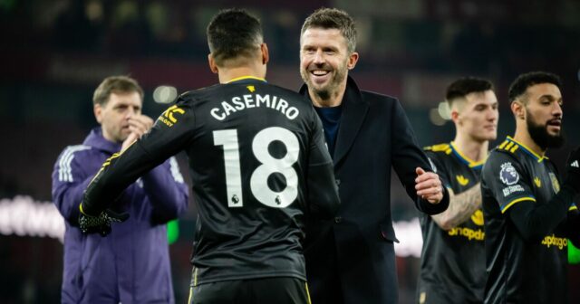 To, čo Casemiro povedal Michaelovi Carrickovi, hovorí za veľa, keď šéf Man Utd roztrhol pravidlá Futbal | Šport
