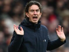 Tottenham by dnes mohol vymenovať päť manažérov, ktorí by nahradili podpaľovaného Thomasa Franka Na snímke manažér Tottenhamu Thomas Frank