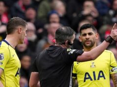 Tottenham dostal jasno v verdikte Cristiana Romera VAR na červenú kartu, keďže Man Utd ‚madness‘ udrel Cristian Romero bol brutálne potrestaný za červenú kartu počas zápasu Manchester United vs Tottenham