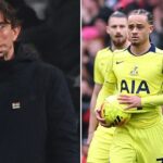 Hráči Thomas Frank a Tottenham Hotspur