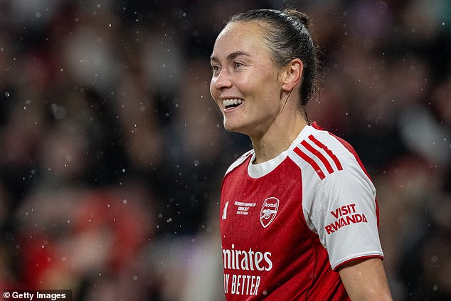 Trio Matildas korunovalo majstra sveta, keď Caitlin Foord strelila víťazný Caitlin Foord (na snímke) strelila víťazný gól zápasu vo finále triumfu Arsenalu v ženskom pohári majstrov.