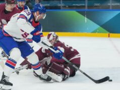 USA porazili Lotyšsko v otváracom zápase olympijských hier v hokeji USA porazili Lotyšsko v otváracom zápase olympijských hier v hokeji