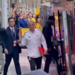 Jose Mourinho sledoval súboj Ligy majstrov Benficy na pôde Realu Madrid v tímovom autobuse