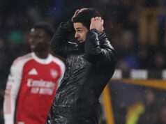 Verdikt Arsenalu o rozpadajúcom sa zápase Gunners vs Man City teraz závisí od dvoch vecí Mikel Arteta videl v stredu večer remízu Arsenalu s Wolves 2:2