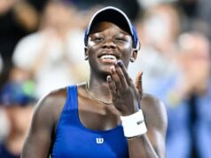 Victoria Mboko vymenúva svoj obľúbený turnaj a obľúbený povrch, na ktorom sa hrá Foto od Artur Widak/NurPhoto cez Getty Images