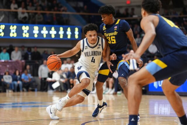 Basketbal NCAA: Marquette at Villanova