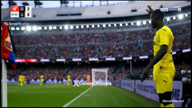 Villarreal dostal gól proti Barcelone Villarreal dostal gól proti Barcelone