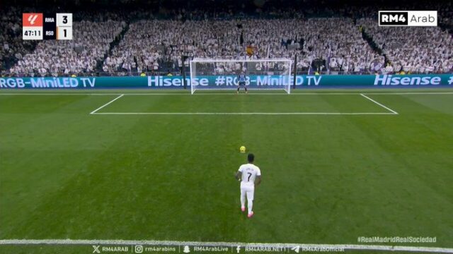 Vinicius Junior zdvojnásobil, keď Real Madrid zvýšil na 4:1
