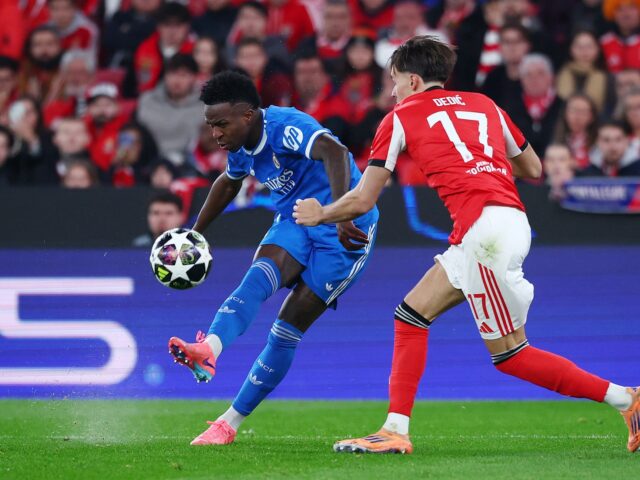 Vinicius vyhral Real Madrid 1:0 na ihrisku Benfiky v zápase Vinicius vyhral Real Madrid 1:0 na ihrisku Benfiky v zápase pokazenom rasistickým sporom | Futbalové správy