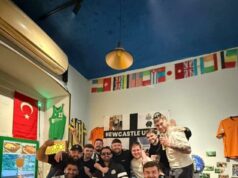 Vnútri 2 529 míľ dlhej cesty fanúšikov Newcastlu do Qarabagu, kde je pivo „lacné ako osamotené“: Armáda 2 000 priaznivcov Straky podniká výlet do „smiešne lacného“ Azerbajdžanu – a žúrujú na dve hodiny spánku! Fanúšikovia Newcastlu si v Azerbajdžane po 2 529 míľovej ceste dávajú pivá