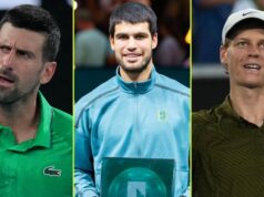 Vo februári klesnú body Carlos Alcaraz, Jannik Sinner, Novak Djokovič Vo februári klesnú body Carlos Alcaraz, Jannik Sinner, Novak Djokovič