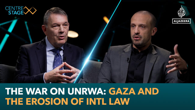 Vojna proti UNRWA: Gaza a narušenie medzinárodného práva | Gaza
