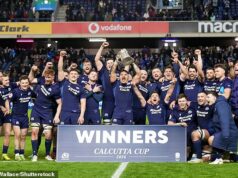 Výhra Kalkatského pohára musí byť pre Škótsko zlomovým bodom, hovorí kapitán Tuipulotu Sione Tuipulotu zdvihla Kalkatský pohár po víťazstve Škótska nad Anglickom 31:20