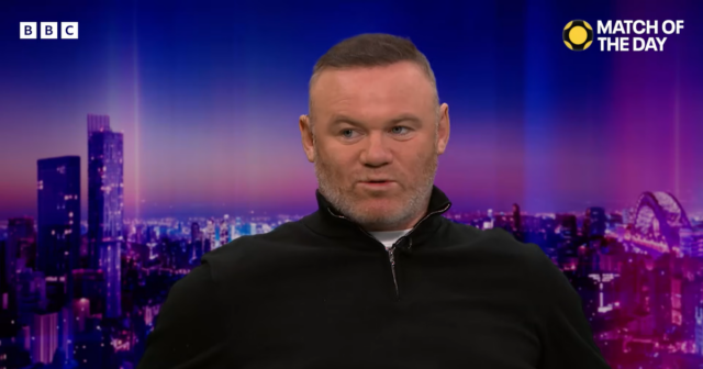 Wayne Rooney v zápase dňa