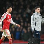 Ben White potreboval ošetrenie od fyzioterapeuta Arsenalu, než ho vystriedal vo štvrtom kole FA Cupu proti Wigan Athletic.