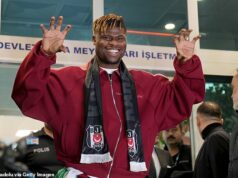 Wolves sa chystajú získať 17,4 milióna libier za obrancu – niekoľko hodín pred zatvorením tureckého prestupového okna Emmanuel Agbadou v piatok priletel do Turecka, aby dokončil svoj prestup za 17,4 milióna libier do Besiktasu.