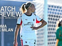 ŽENY SÉRIE A, RÓMOVIA V AC MILÁNO: PREHĽAD ZÁPASU ŽENY SÉRIE A, RÓMOVIA V AC MILÁNO: PREHĽAD ZÁPASU