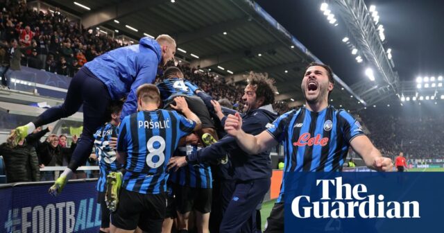 Zápas Ligy majstrov: Atalanta vyradila Dortmund vďaka trestu na poslednú chvíľu | Liga majstrov
