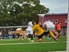 Žiada zatknutie a DEPORTOVANIE hráča parkového nohejbalu po odpornej hre, ktorá bola zhliadnutá viac ako 3 milióny krát Nechutný neštandardný výstroj, ktorý zachytila kamera a prilákalo viac ako 3 milióny zhliadnutí