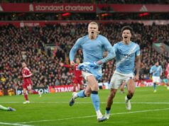 Žiadne výhovorky pre neplodné kúzlo, hovorí Haaland po strelenom penalte proti Liverpoolu Žiadne výhovorky pre neplodné kúzlo, hovorí Haaland po strelenom penalte proti Liverpoolu