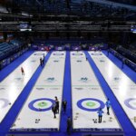 Zimné olympijské hry curling zasiahnutý výpadkom prúdu, oneskorením prúdu