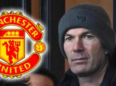 Zinedine Zidane dal jasne najavo pocity z Man Utd počas tréningu pred „ústnou dohodou“ Zinedine Zidane
